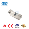 BS EN1303 Solid Brass Modern Style Thumb Turn Cylinder for Bedroom Door-DDLC024-70mm-SN