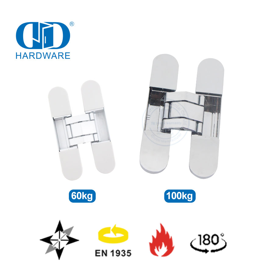 Fire Rated EN1935 Modern Invisible Hinges for Exterior Door