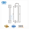 Satin Finish Stainless Steel Square Push Single Side Pull Handle for Commercial Glass Metal Doors-DDPH035