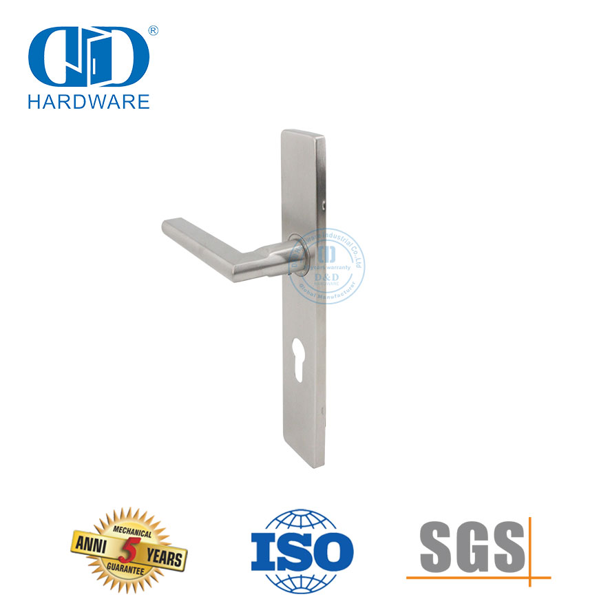 Light Luxury Door Handle Panel Lock Home Entrance Door Handle-DDTP007