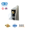 CE Door Furniture Hardware Silver Wind Dust Proof Weather Stripping Fully Mortised Security Drop Sliding Door Bottom Seal-DDBS002