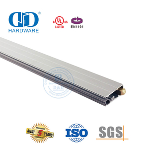 Aluminum Sound Proof Anodized Medium Duty Weather Stripping Drop Sliding Door Bottom Seal-DDBS001