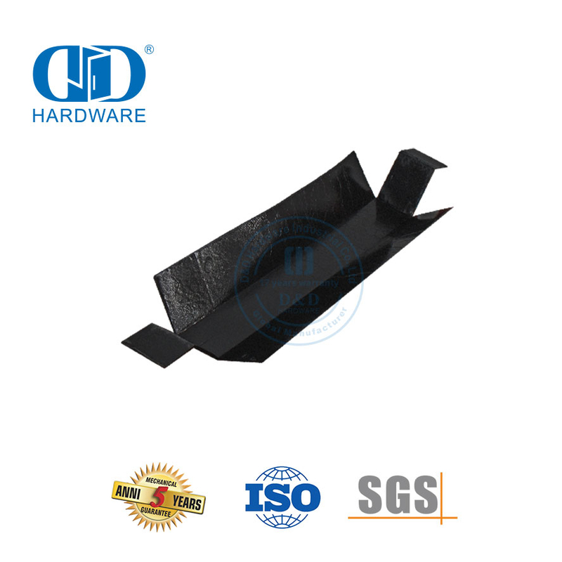 High Performance Low Pressure Concealed Door Closer Protection Kits Rubber Gasket Strip Intumescent Hinge Pad-DDIG003
