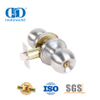 Convenient Stainless Steel Cylindrical Deadbolt Lockable Knob Hardware For Interior Door-DDLK002