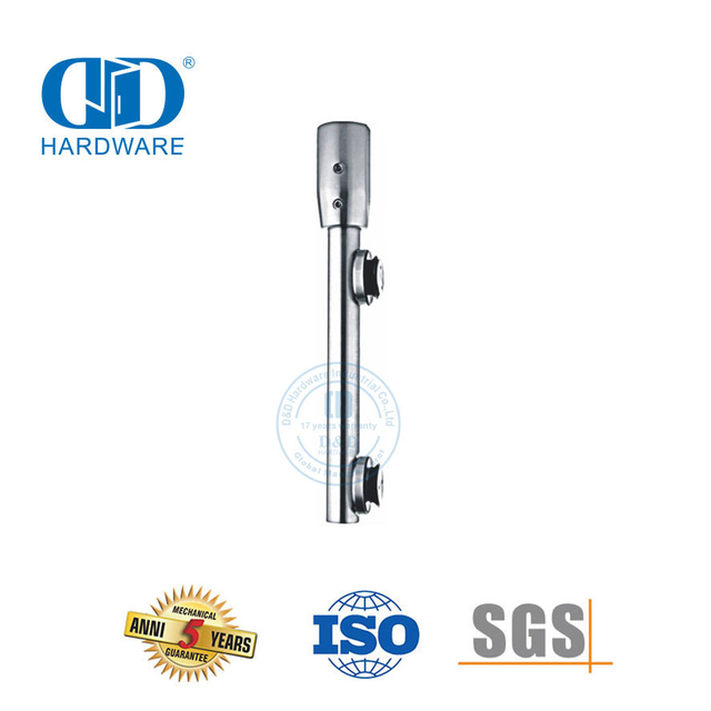 Stainless Steel Glass Door Fittings Pivot Pole with Single Point Fixing Glass Hardware-DDGP003