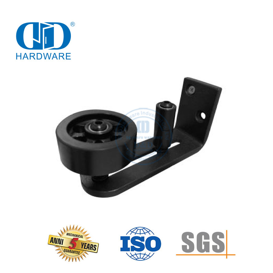 China Supplier Stainless Steel Black Sliding Barn Door Hardware Guide Door Bottom Floor Guide-DDBD083