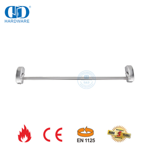 European Style Stainless Steel CE UL Listed Fireproof Touch Cross Bar Panic Exit Hardware For Hotel Hospital Door-DDPD021-CE