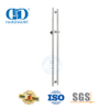 Stainless Steel Office Front Glass Door Accessories Round Tube Glass Door Pull Handle with Lock-DDPH040