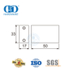 Stainless Steel Glass Hardware Sliding Door Hardware Wall Stand-DDSL001-6