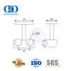 Double Tube To Celling Clamp Stainless Steel Glass Door Fitting Furniture Accessory Glass Hardware For Bathroom Restroom-DDGS116