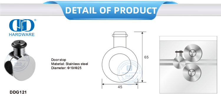 Wheel Pulley Stainless Steel Glass Hardware Bathroom Accessories Roller Hanger For Sliding Door-DDGS121