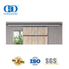 Stainless Steel Bi-folding Barn Door Hardware Double Sliding Barn Door Hardware Track Kit for Heavy Duty Door-DDBD038