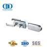 Stainless Steel Corner Lock Hardware Fitting Glass Door Handle Patch Fittings Key Lock-DDGL001