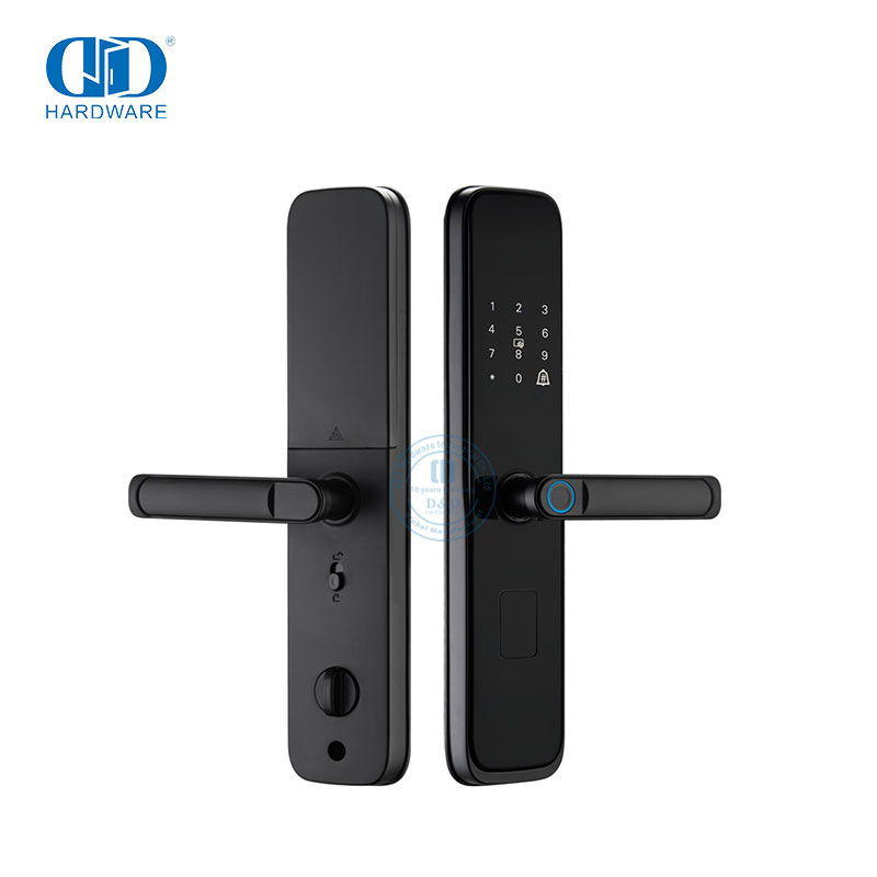 Safety Exterior Interior Remote Intelligent Digital Password Fingerprint Smart Door Locks For Front Door-DDDL004