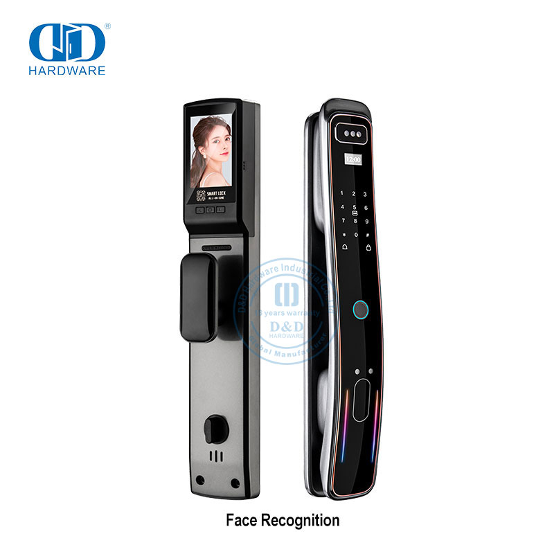 Automastic Fingerprint Electronic Door Lock with 3D Facial Recognition-DDEL014