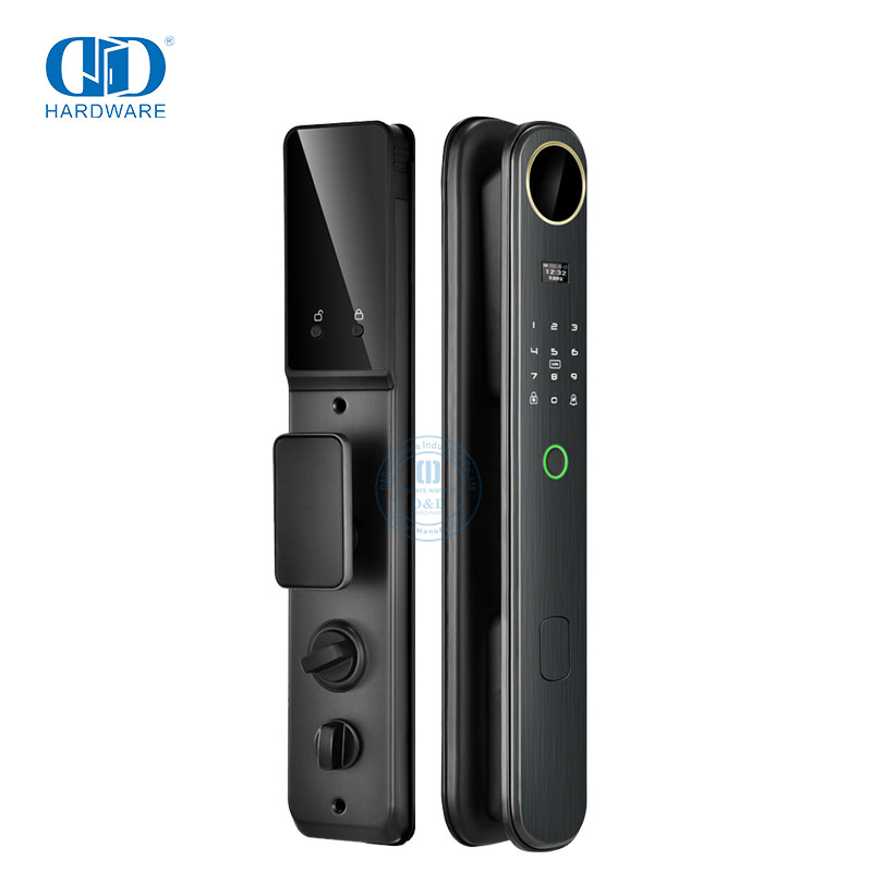 Facial Recognition Fingerprint Outdoor Smart Door Lock with Camera Remote Video Call-DDEL024