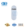 Multi Finish Stainless Steel Push Plate Round Type Sign Plate Hanging Board Sign Plate Wooden Metal Door Signature Plate-DDSP006