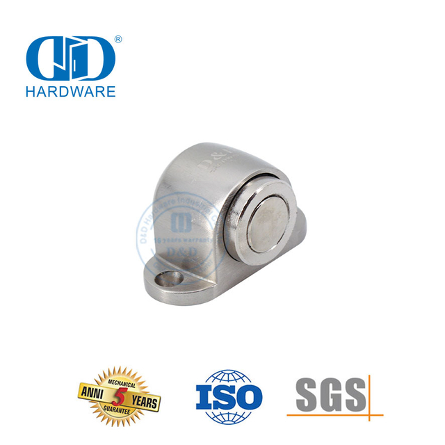 Manufacturer Stainless Steel Door Plug Land Sucking Rubber Door Stopper-DDDS031