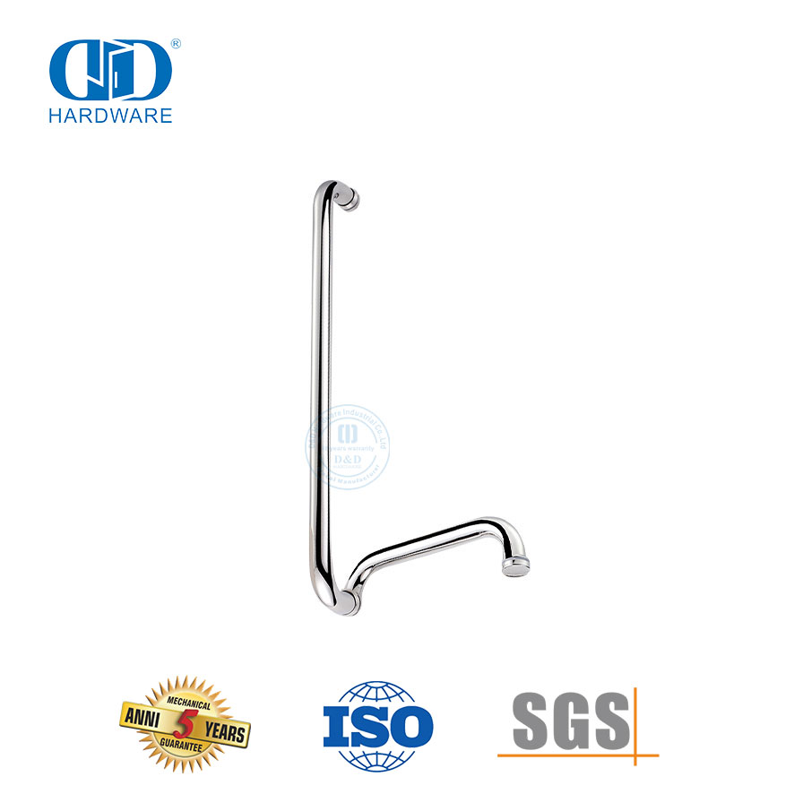  Furniture Hardware Fitting Bathroom Timer Door Stainless Steel Pull Handles-DDPH018
