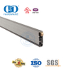 Aluminum Sound Proof Anodized Medium Duty Weather Stripping Drop Sliding Door Bottom Seal-DDBS001