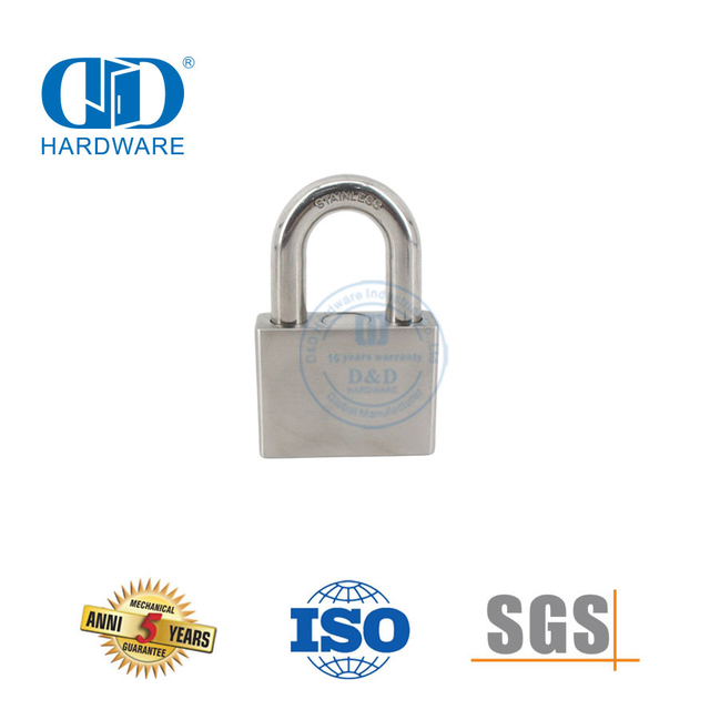 Universal Anti-Theft Stainless Steel Master Key Uncuttable Portable Cabinet Home Hardware Storage Room Door Lock Padlock-DDPL002-60mm