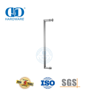 Stainless Steel Shower Room Handle Glass Door Accessory Single Side Bathroom Door Pull Handle-DDPH042
