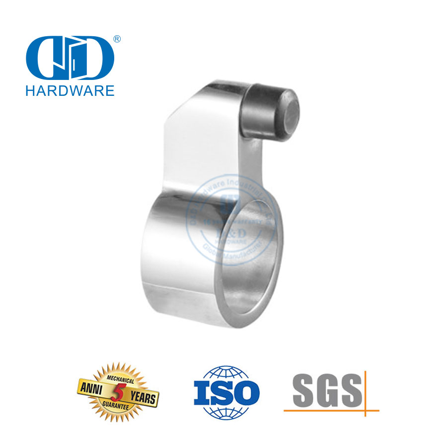 Stainless Steel Glass Sliding Door Hanging Roller Bathroom Hardware Glass Fitting For Sliding Door-DDGS120