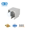 Factory Stainless Steel Iron Glass Fitting Frameless Sliding Door Glass Hardware Furniture Accessory For Bathroom-DDGS143