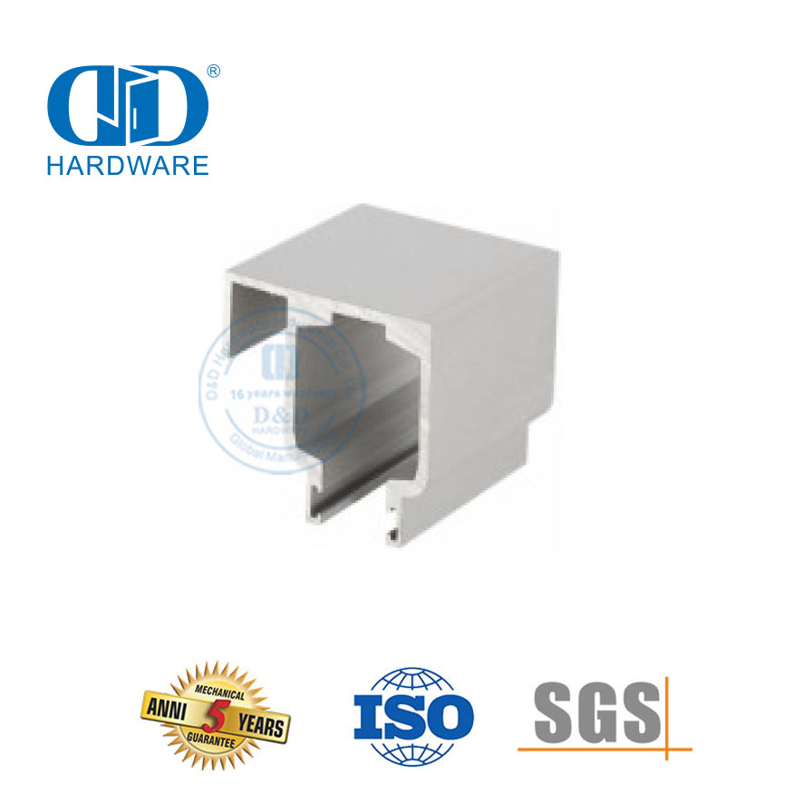 Factory Stainless Steel Iron Glass Fitting Frameless Sliding Door Glass Hardware Furniture Accessory For Bathroom-DDGS143