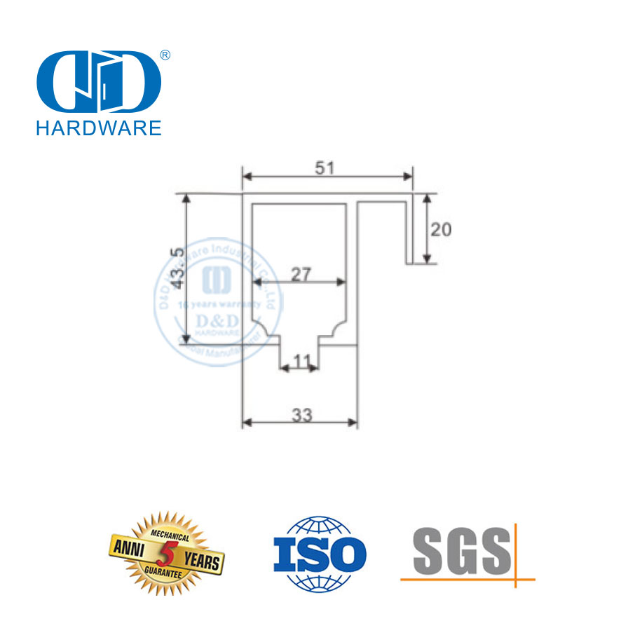 Hardware Supplier Stainless Steel Glass Sliding Door Roller Furniture Accessory For Bathroom Lavatory-DDGS145