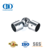 Stainless Steel Round Tube Connector Bathroom Holder Shower Tube Connectors Panel Connector Glass Fittings-DDSC026