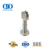 Stainless Steel Hardware Accessory Chrome Shower Glass Clip Patch Fitting Glass Connector Bottom Clamp For Restroom-DDWC004