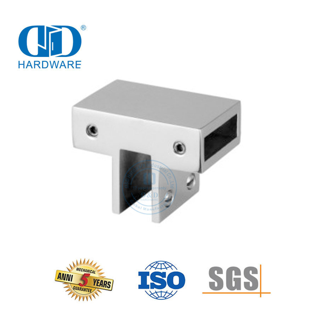 Stainless Steel Bathroom Support Glass Panel Connector Glass Door Hardware Shower Cubicle System-DDSC016