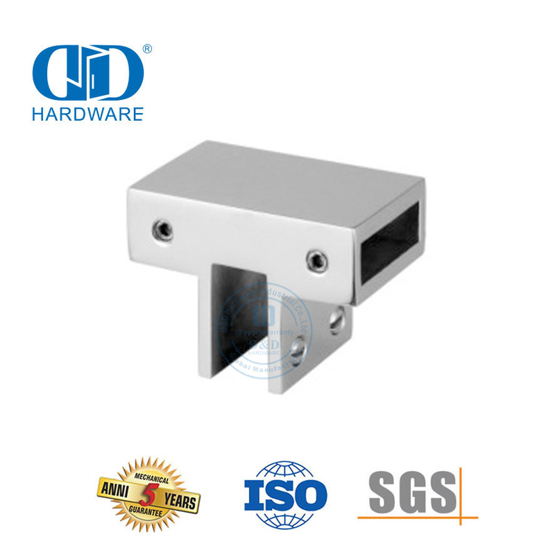 Stainless Steel Bathroom Support Glass Panel Connector Glass Door Hardware Shower Cubicle System-DDSC016