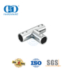Stainless Steel Round Pipe Connector Commercial Shower Cubicle System Glass Panel Bracket Connector-DDSC036