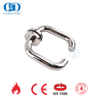 PSS Finished EN 1906 Stainless Steel Round Tubular Door Lever Handle-DDTH001-PSS