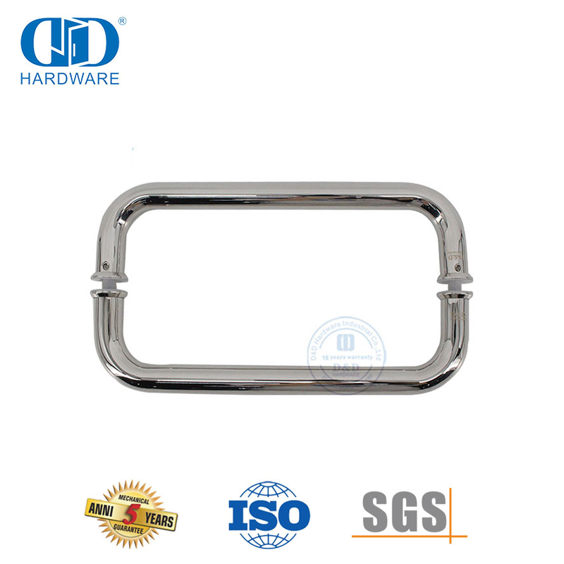 New Design Stainless Steel Shower Room Bathroom Glass Door Pull Handle-DDPH007-A-PSS