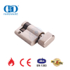 Satin Nickel Half Cylinder with Thumb Turn with EN 1303 Certification-DDLC009-45mm-SN