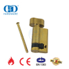 EN 1303 Certification Half Cylinder with Thumb Turn for Mortise Lock-DDLC009-45mm-SB
