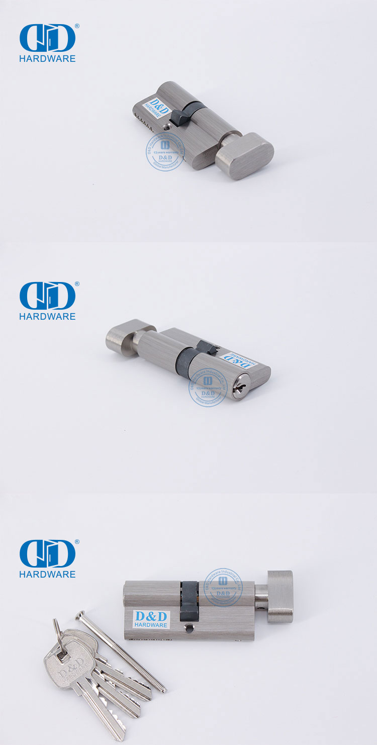 Satin Nickel Brass Cylinder
