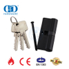 EN 1303 Certification Black Double Cylinder for Commercial Building-DDLC003-70mm-MB