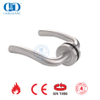 EN 1906 Bedroom Door Hardware Stainless Steel Hollow Lever Handle-DDTH006-SSS