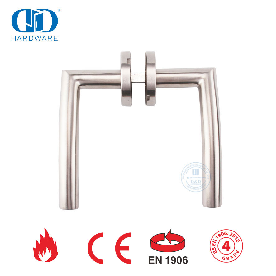 BS EN 1906 Grade 4 Entry Door Handleset for Wooden Door-DDTH008-SSS
