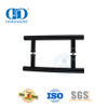 Classical Style Matt Black H Shape Glass Door Accessory Pull Handle-DDPH001-A Φ22-Black