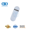 Multi Finish Stainless Steel Push Plate Round Type Sign Plate Hanging Board Sign Plate Wooden Metal Door Signature Plate-DDSP006