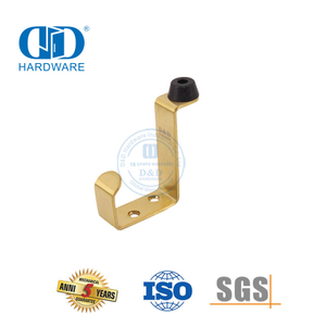 Screws Include Stainless Steel Anti-Slip Magnetic Door Stops Door Stopper Wall Mount Stopper For Hotel-DDDS024