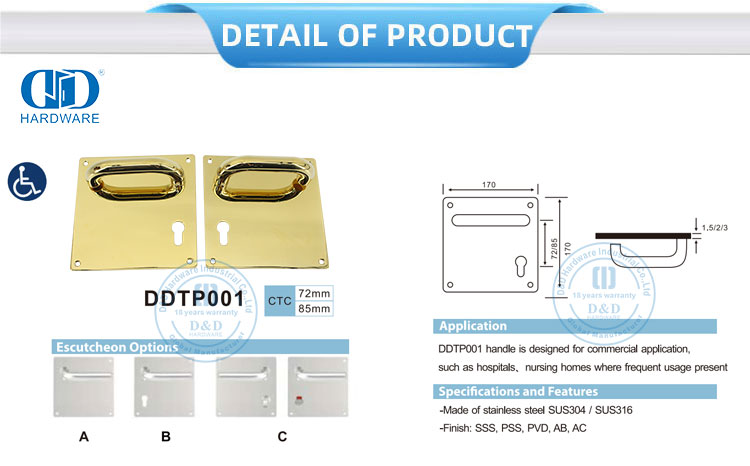 Decorative Hardware Lever Handle