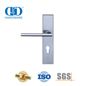SUS304 High Quality Modern Lever Handle with Plate for Office Door-DDLP001