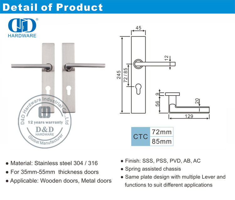 Light Luxury Door Handle