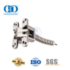 China Factory Zinc Alloy 3D Concealed Hidden Composite Heavy Duty Adjusting 180 Degree Wooden Steel Hinge-DDCH0010
